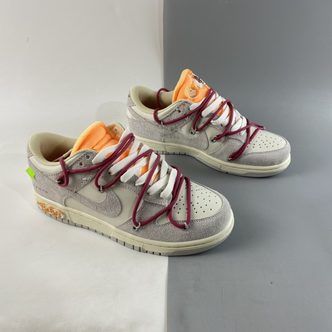 P280  Off-White x Nike SB Dunk Low”The 50”扣篮系列板鞋 DJ0950-114