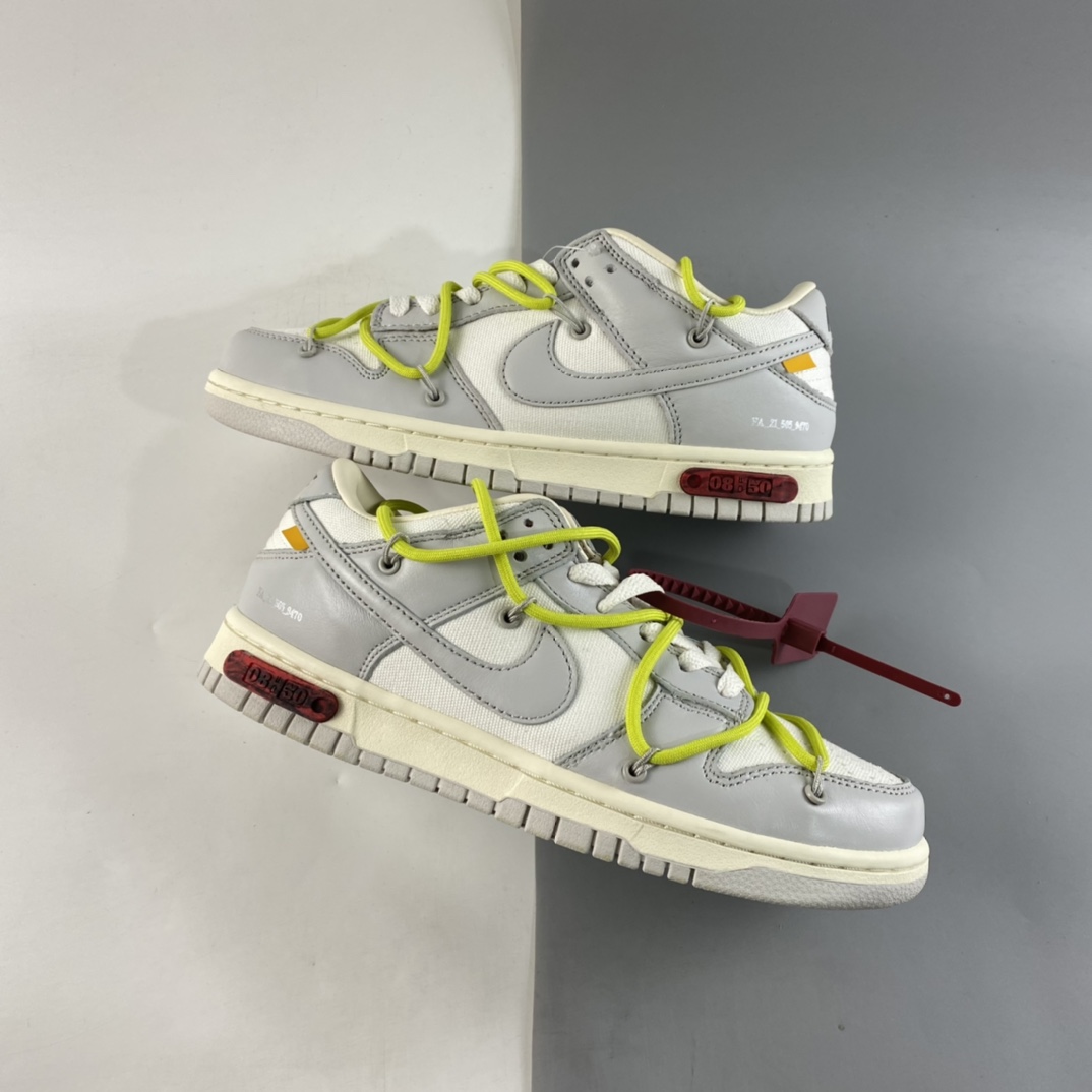 P280  Off-White x Nike SB Dunk Low”The 50”扣篮板鞋 DM1602-106