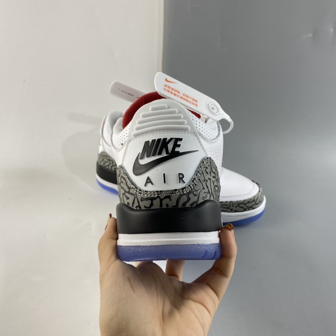 P380  Air Jordan 3 Retro NRG Mocha AJ3 乔3“罚球线” 篮球鞋 923096-101