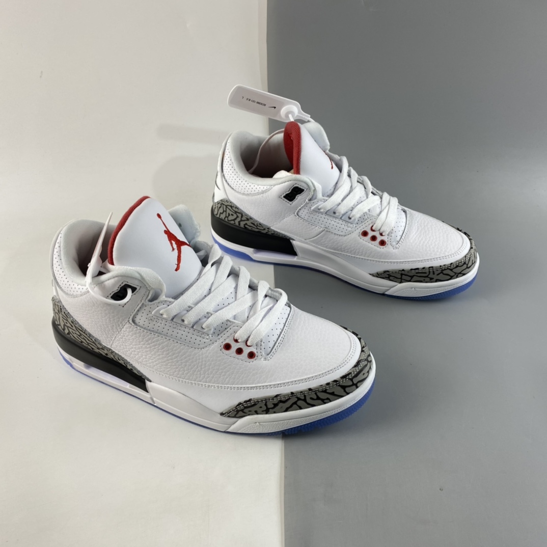 P380  Air Jordan 3 Retro NRG Mocha AJ3 乔3“罚球线” 篮球鞋 923096-101