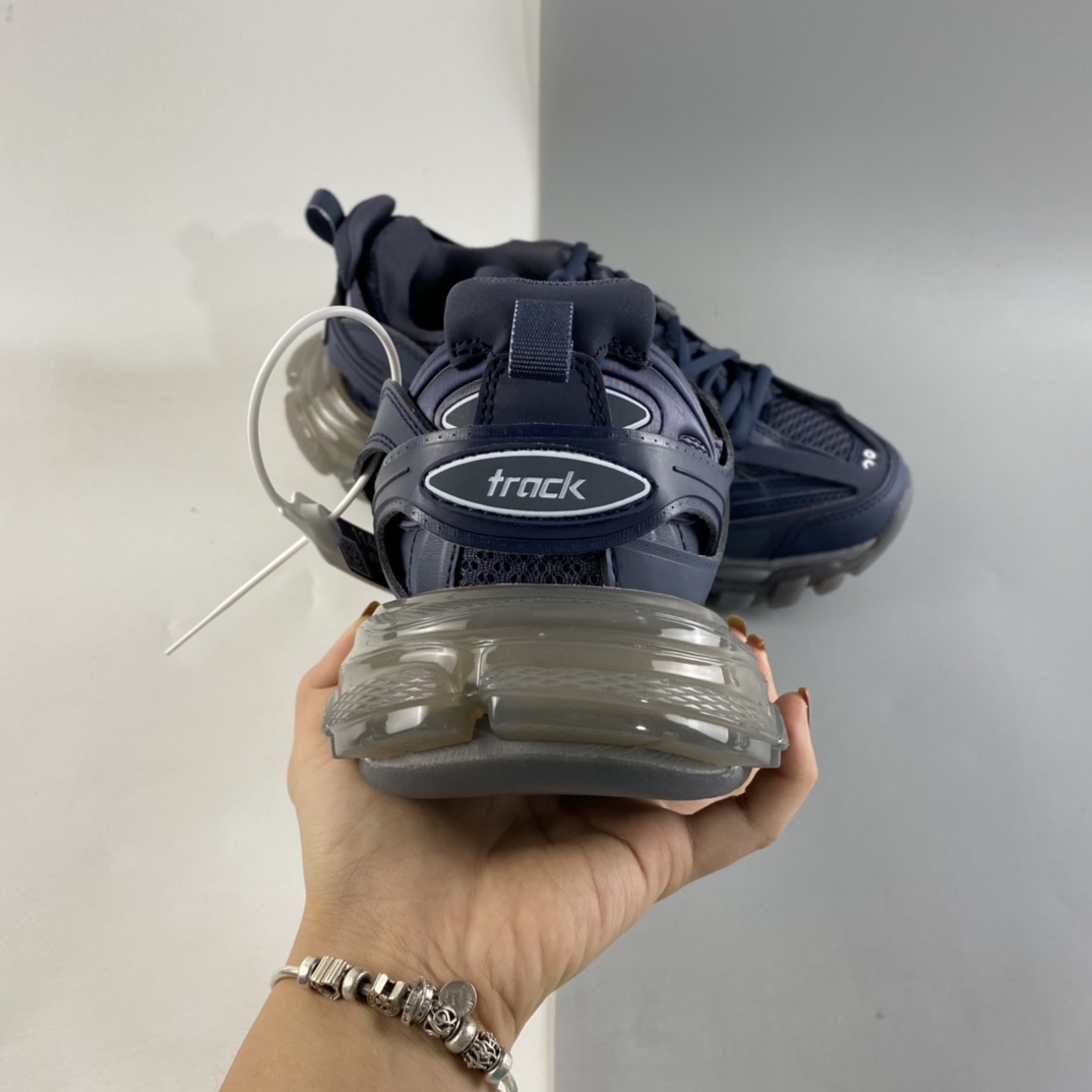 P500   Balenciaga Sneaker Tess s.Gomma MAILLE WHITE/ORANGE