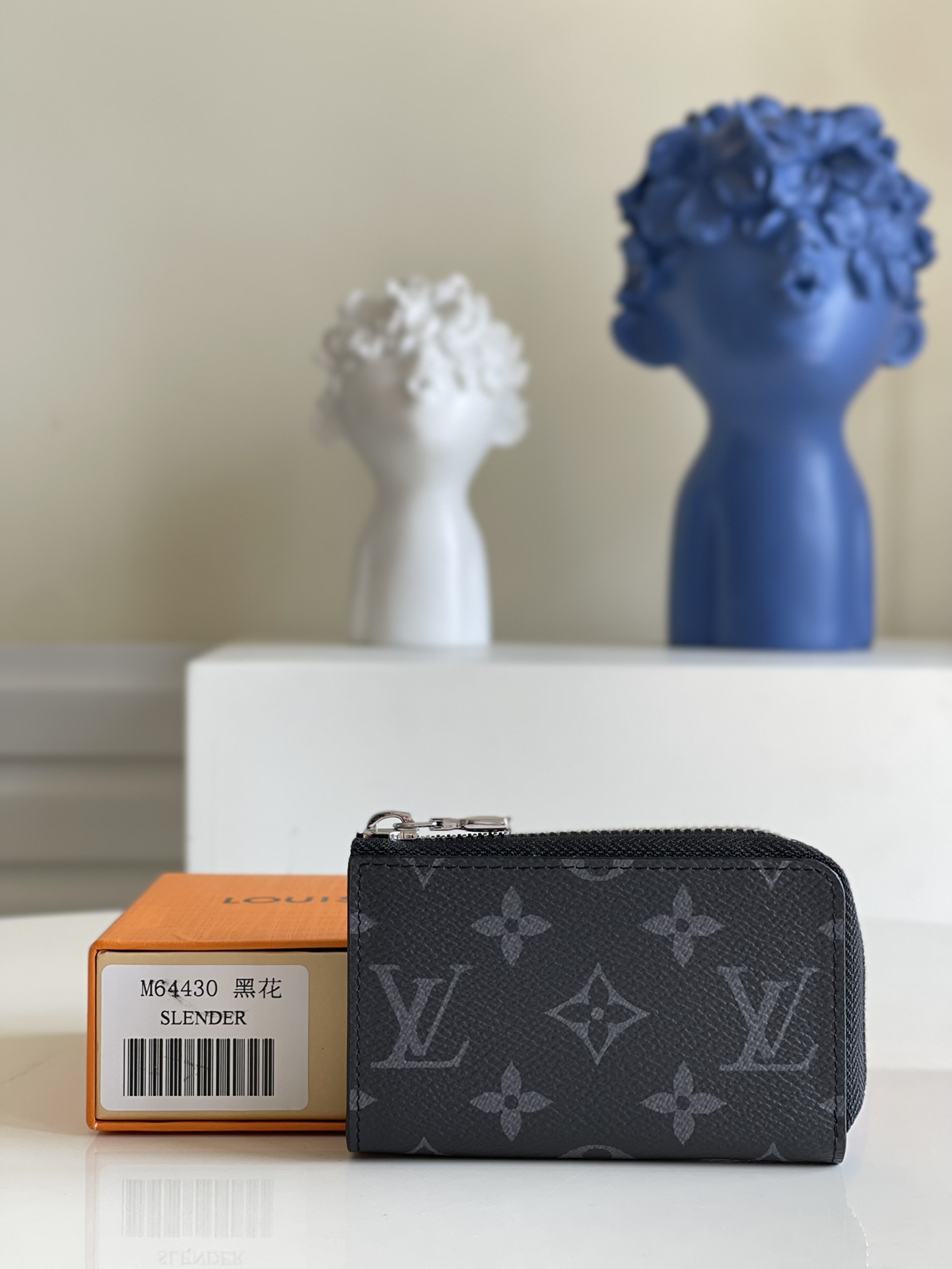 Louis Vuitton High
 Wallet Black Men Monogram Eclipse N64410