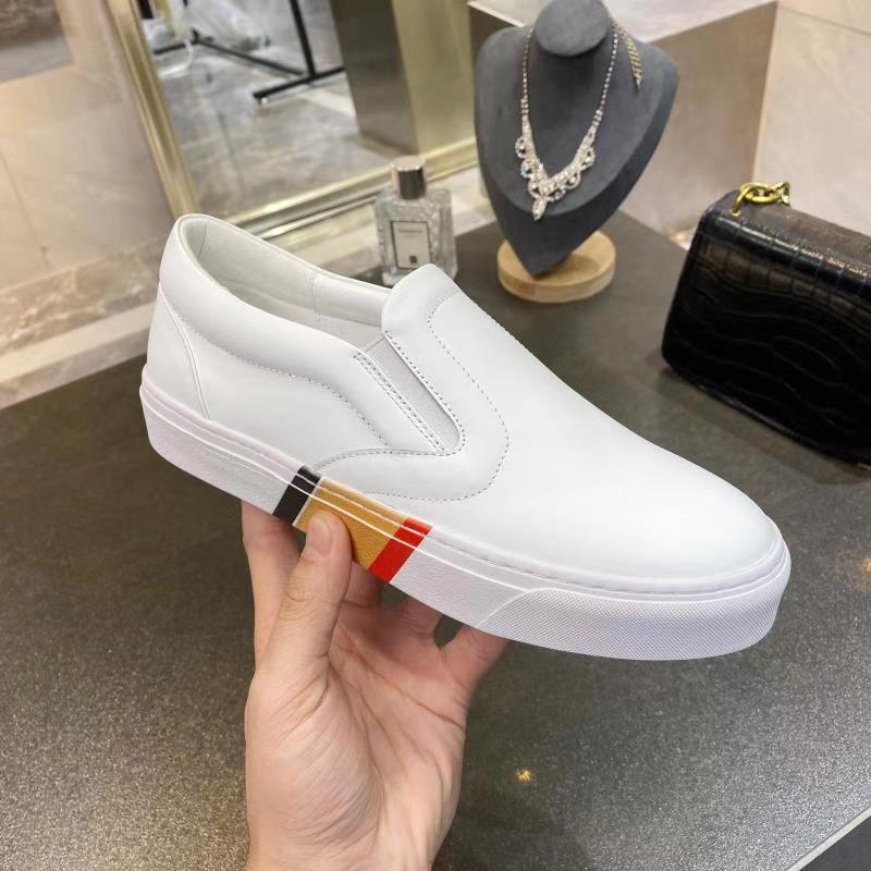 Barboli’s Synchronized Locker: Vintage Cotton and Leather Sneakers, Sheepskin Lining, Rubber Soles. - 图片 4