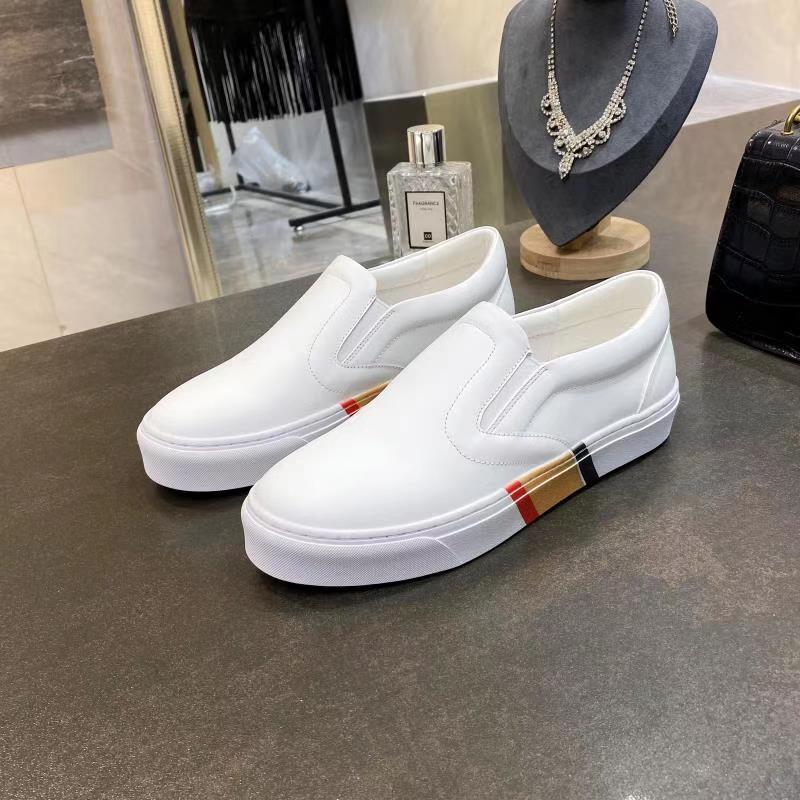 Barboli’s Synchronized Locker: Vintage Cotton and Leather Sneakers, Sheepskin Lining, Rubber Soles. - 图片 6