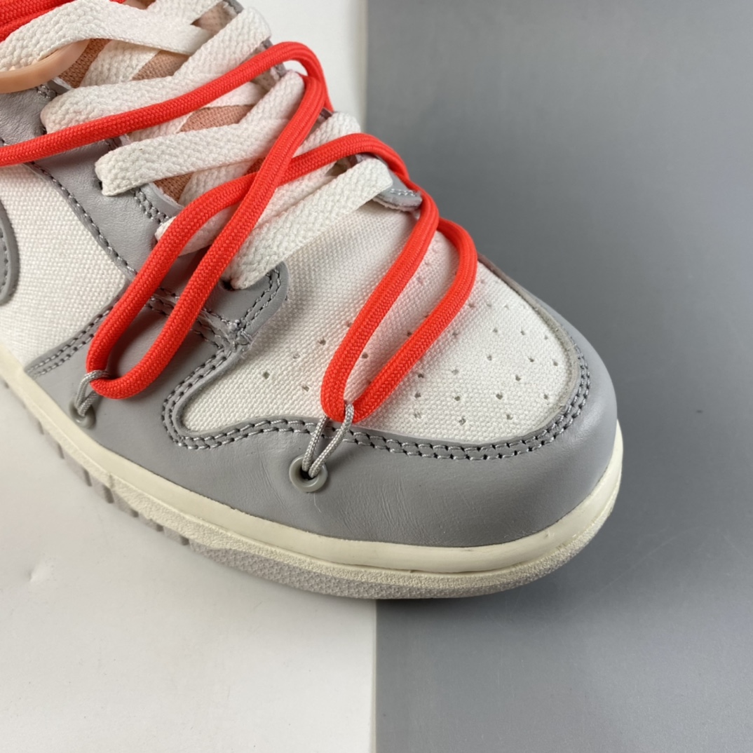 P380 Off-White x Nike SB Dunk Low”The 50”扣篮运动板鞋 DM1602-110