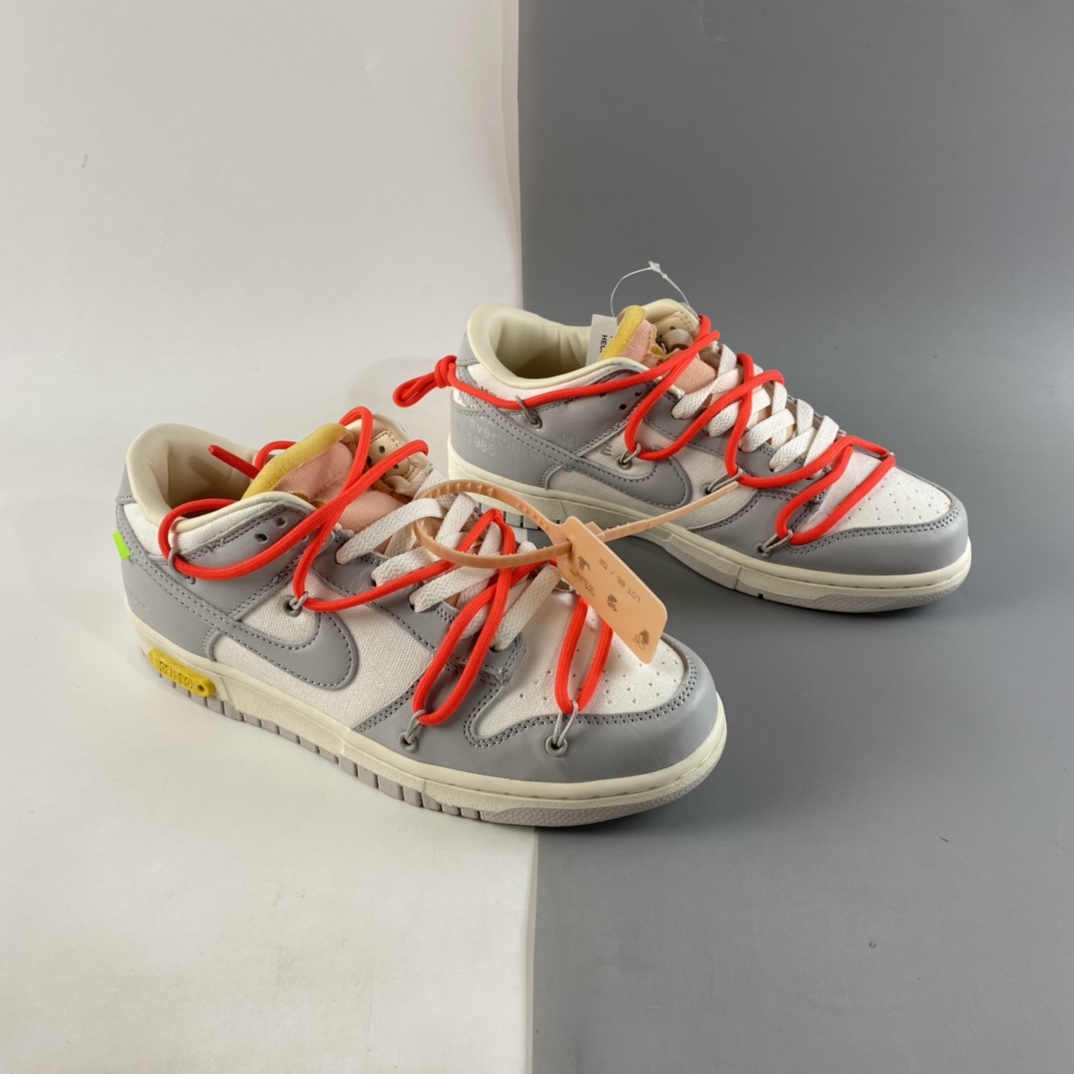 P380 Off-White x Nike SB Dunk Low”The 50”扣篮运动板鞋 DM1602-110