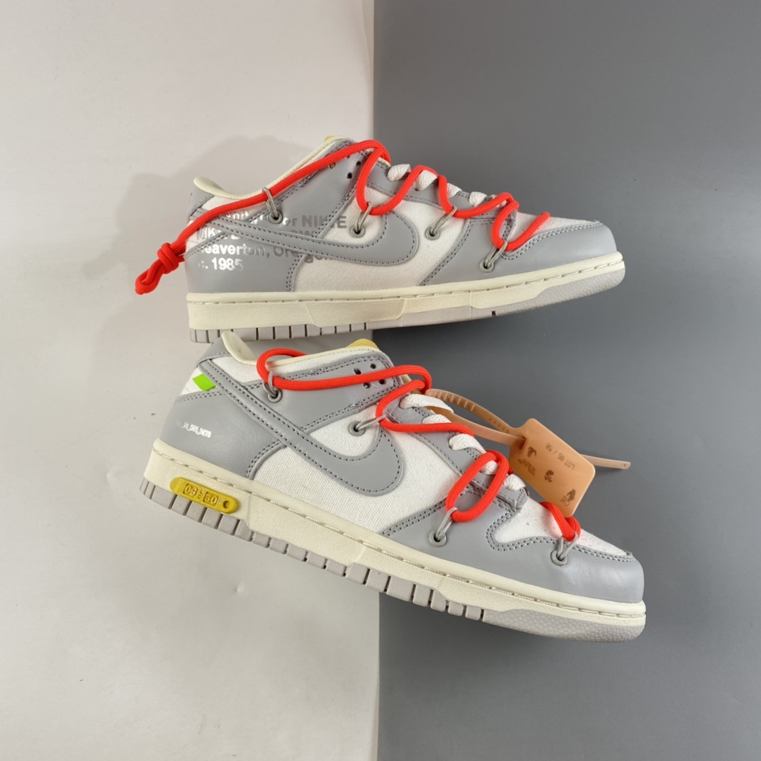 P380 Off-White x Nike SB Dunk Low”The 50”扣篮运动板鞋 DM1602-110