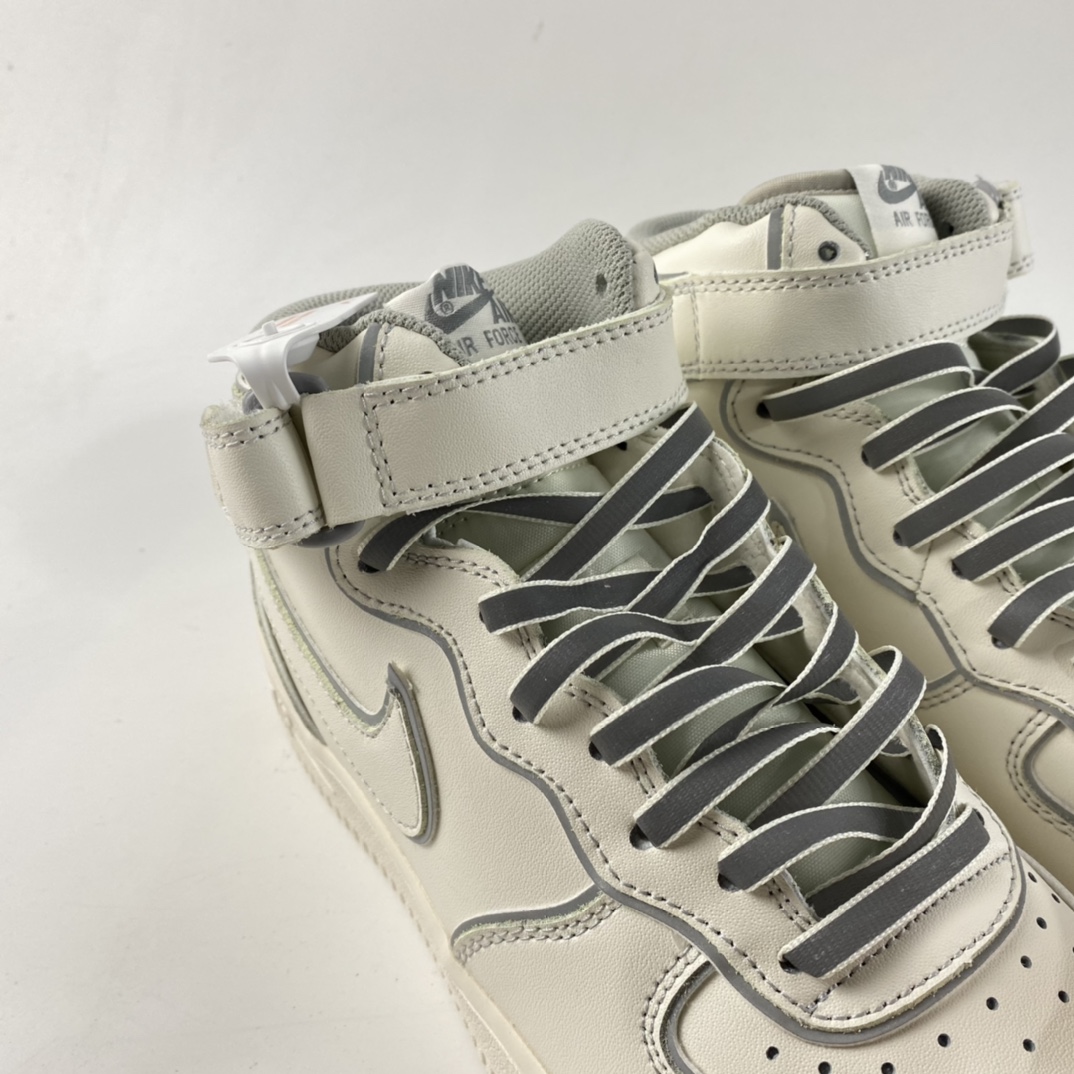 P260 NIKE Air Force 1 ’07 Mid 米银灰“夜魔侠”空军一号 AQ1218-118