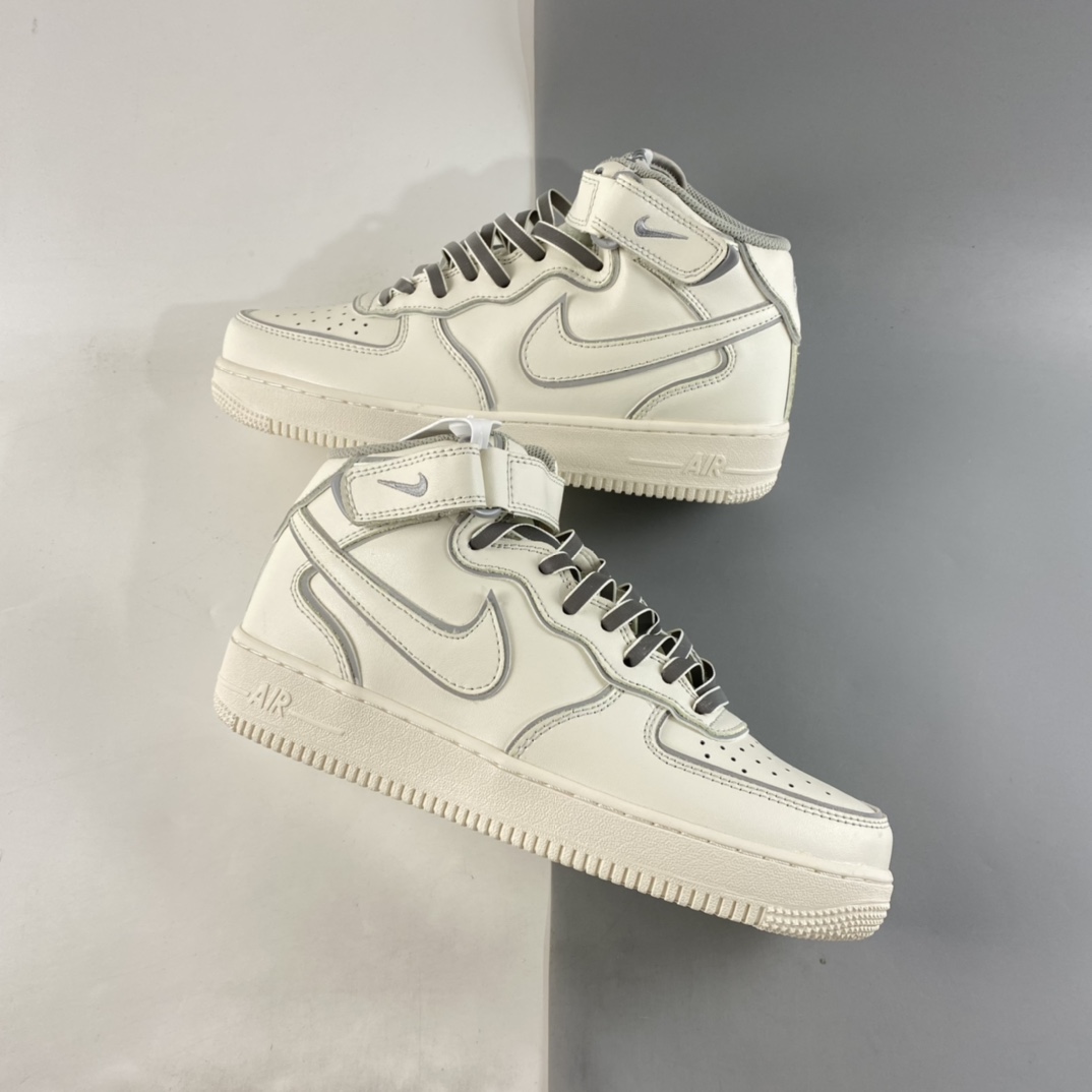 P260 NIKE Air Force 1 ’07 Mid 米银灰“夜魔侠”空军一号 AQ1218-118