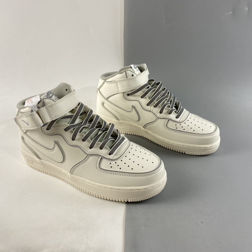 P260 NIKE Air Force 1 ’07 Mid 米银灰“夜魔侠”空军一号 AQ1218-118