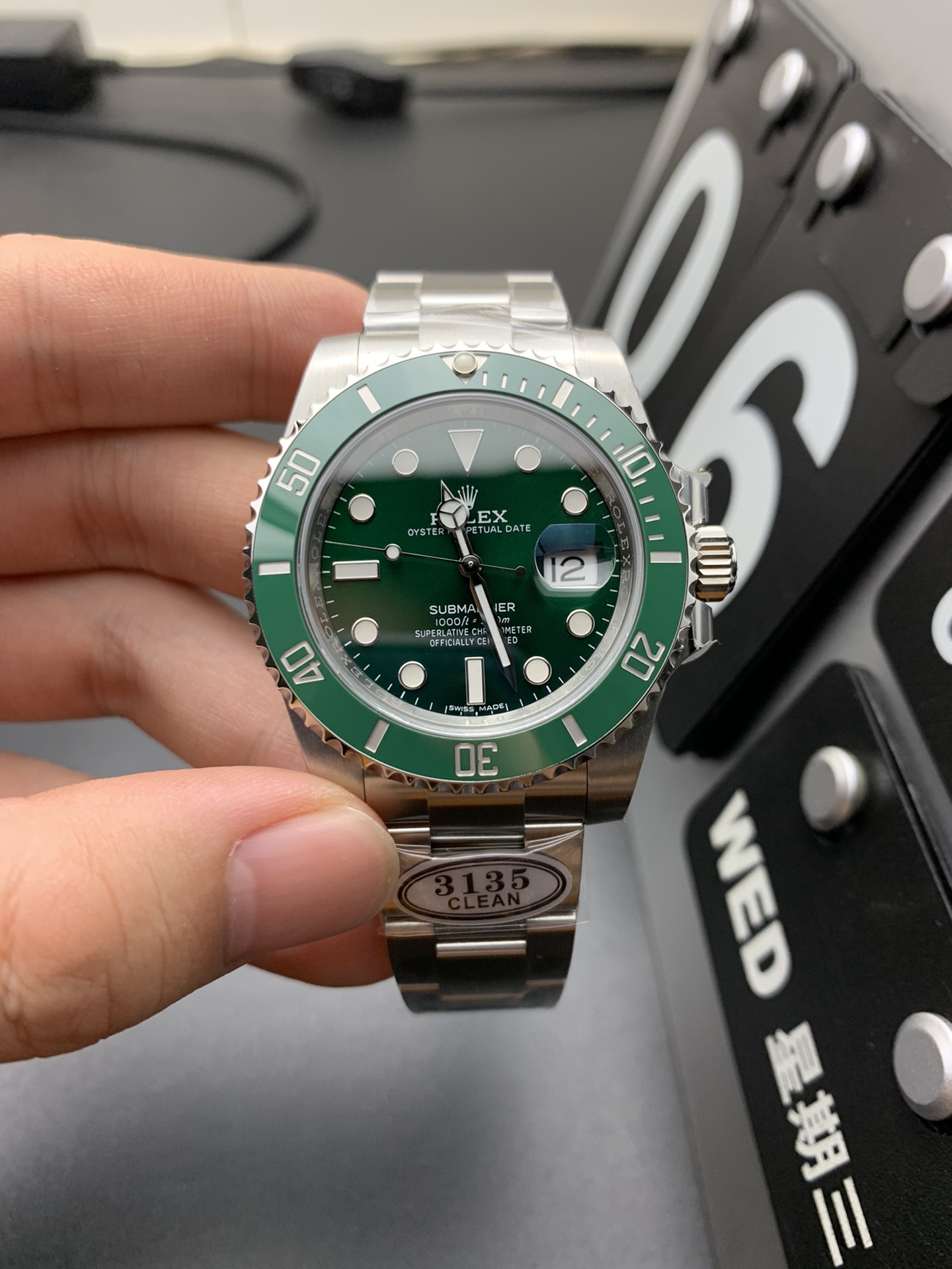 Rolex C 3135绿鬼