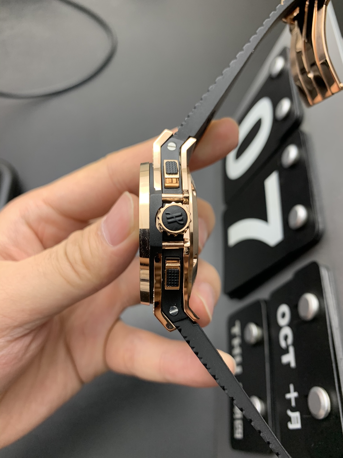Hublot HB 玫瑰金钻恒宝