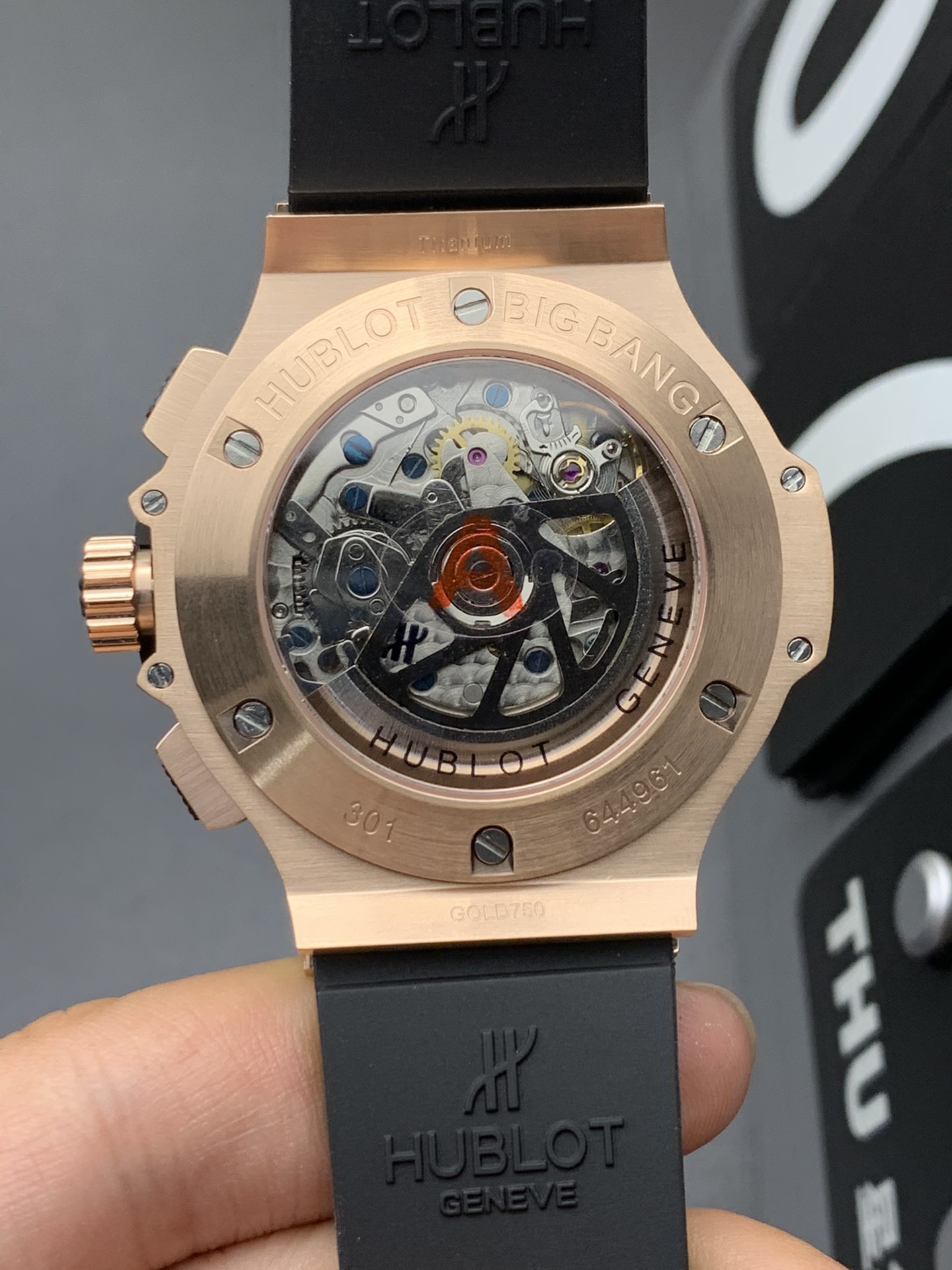 Hublot HB 玫瑰金钻恒宝