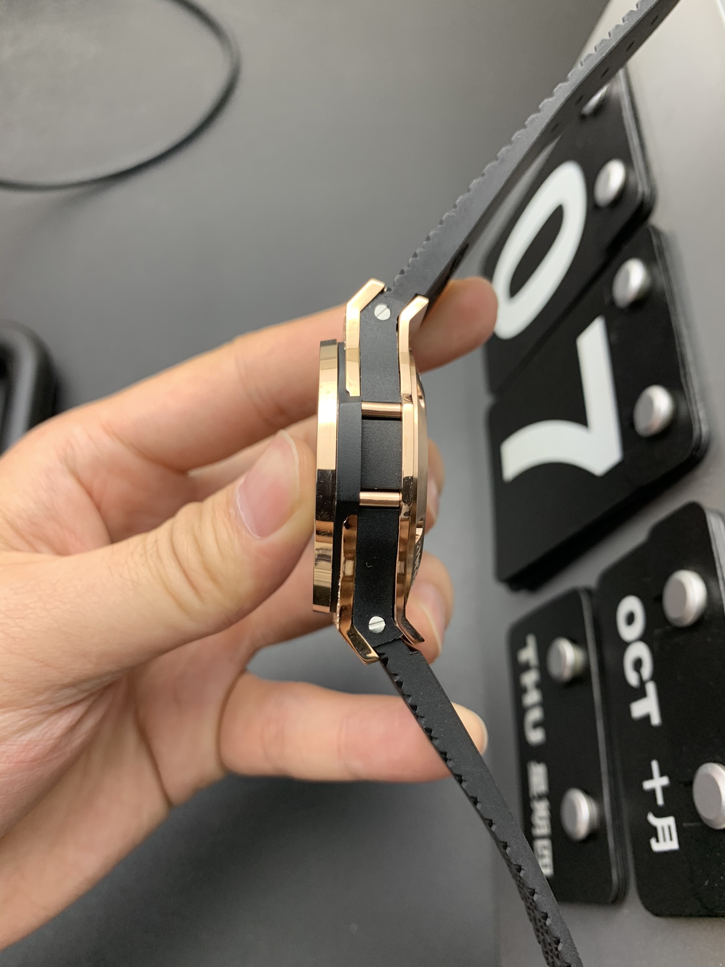 Hublot HB 玫瑰金钻恒宝