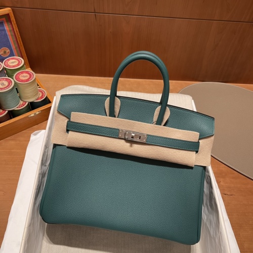 Hermès Birkin 25 Malachite Togo Leather Handbag, Ultimate Dream Bag 1 Hermès Birkin 25 Malachite Togo Leather Handbag, Ultimate Dream Bag