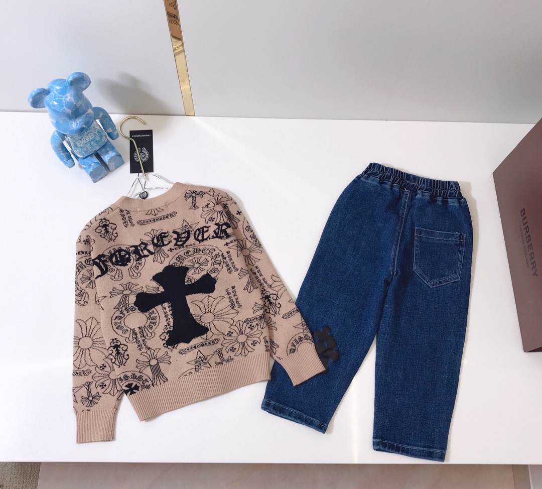 “2021 Classic Cashmere and Jeans Suit with Top-Level 100% Goat Velvet Import” - 图片 4