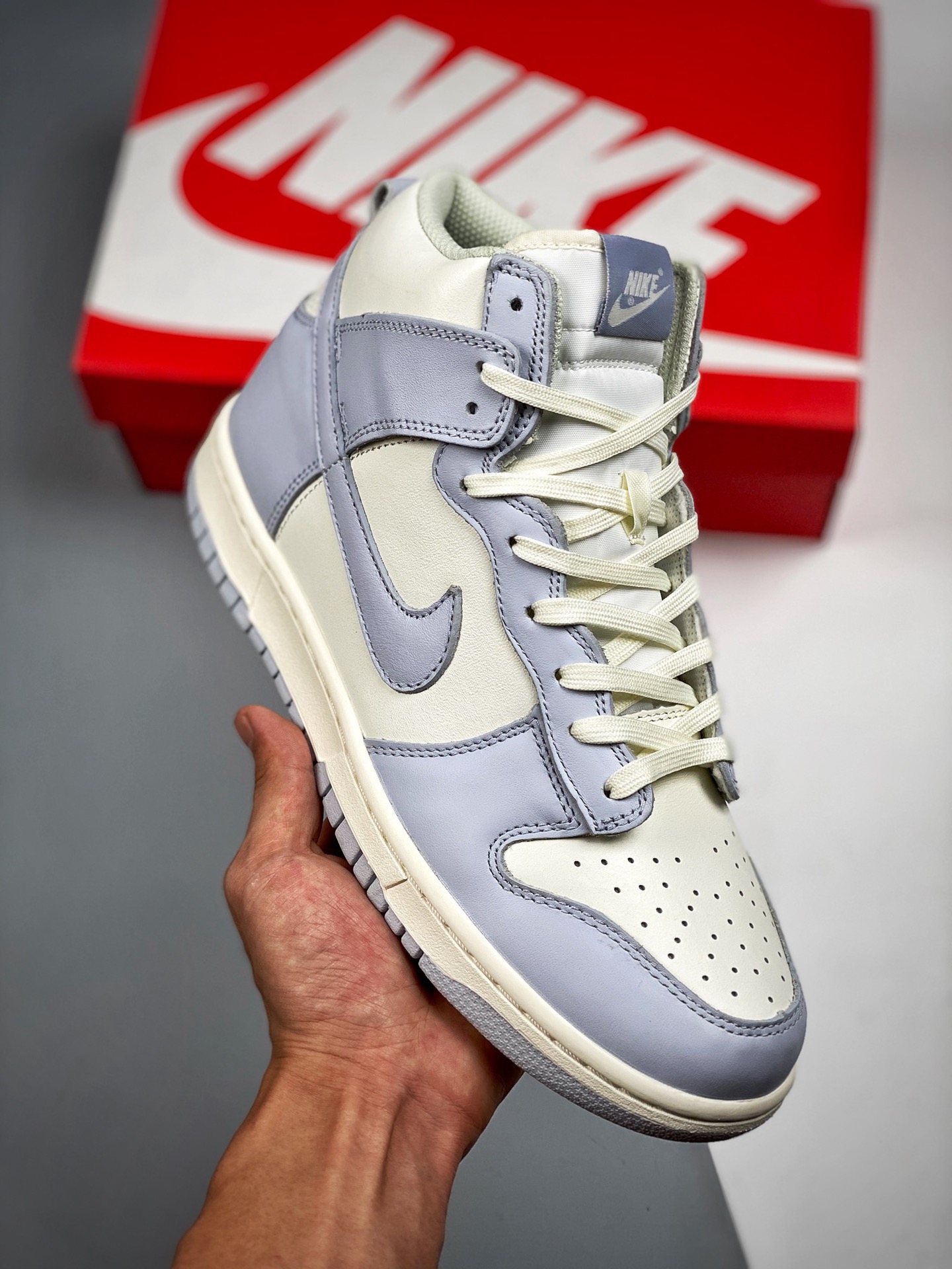 Nike Dunk SB Low color azul claro, producción original de fábrica #etiqueta tejida original, coincidencia exacta con la…