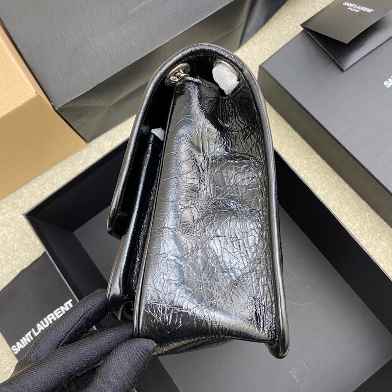 Saint Laurent 油腊黑皮/古银