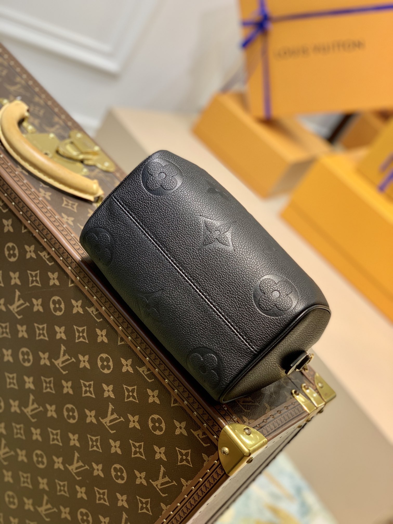 Louis Vuitton LV Speedy Bandoulière 20 bag M58953黑色
