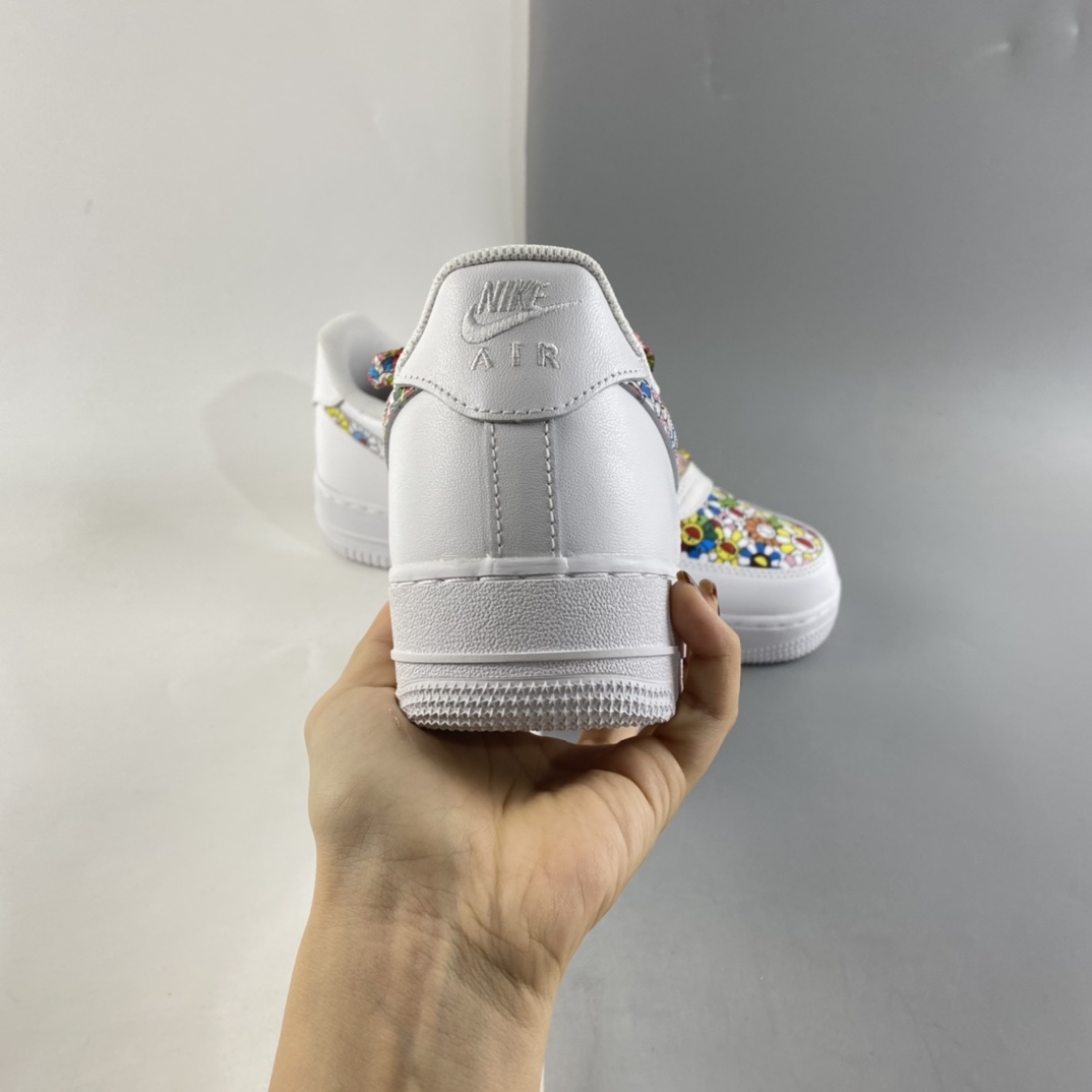P260  Takashi Murakami x NIKE Air Forece 1’07 Low 村上隆联名款空军一号低帮休闲板鞋 CW2288-111