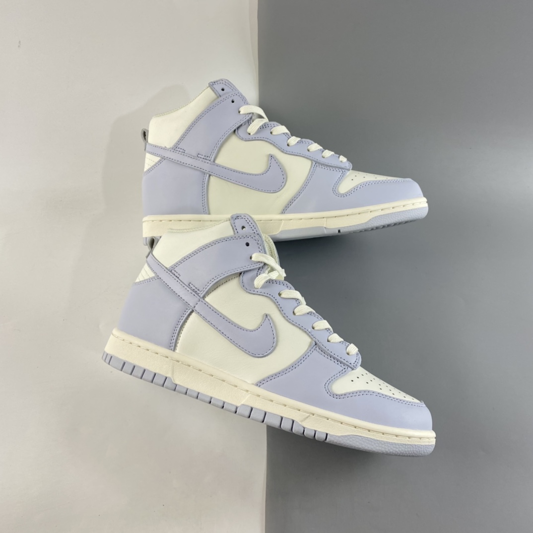 P400  NIKE SB Dunk High 北卡蓝配色SB扣碎篮板高帮板鞋 DD1869-102
