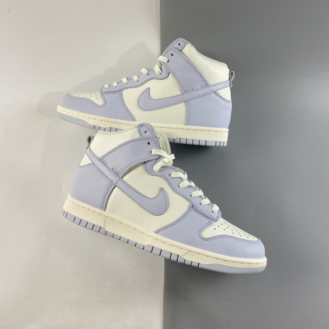 P400  NIKE SB Dunk High 北卡蓝配色SB扣碎篮板高帮板鞋 DD1869-102