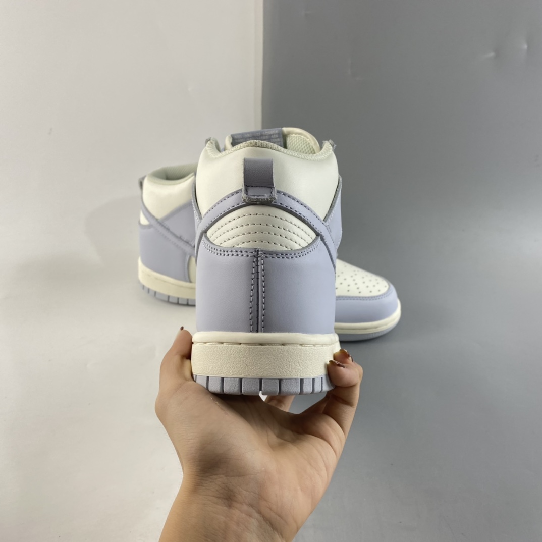 P400  NIKE SB Dunk High 北卡蓝配色SB扣碎篮板高帮板鞋 DD1869-102