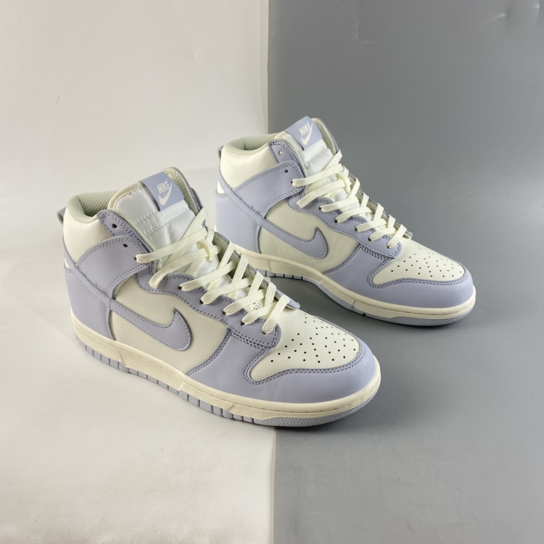 P400  NIKE SB Dunk High 北卡蓝配色SB扣碎篮板高帮板鞋 DD1869-102