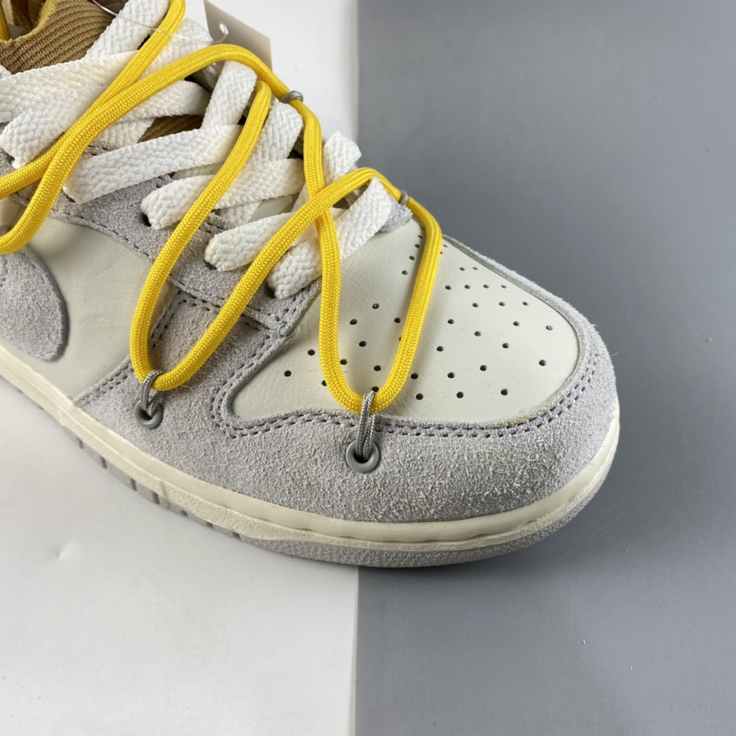 P360  Off-White x Nike SB Dunk Low”The 50”扣篮系列低帮经典百搭休闲运动板鞋 DJ0950-109