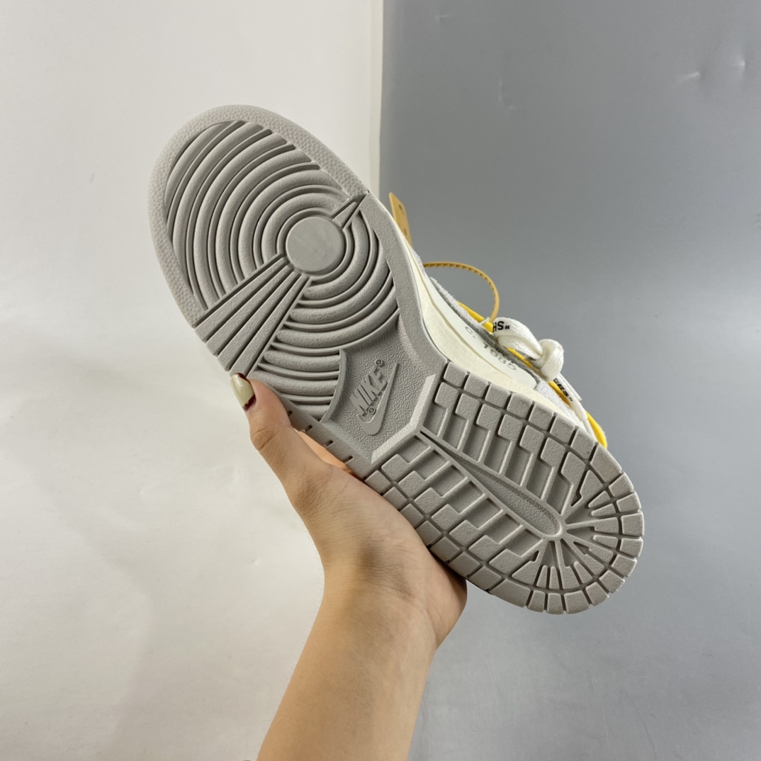 P360  Off-White x Nike SB Dunk Low”The 50”扣篮系列低帮经典百搭休闲运动板鞋 DJ0950-109
