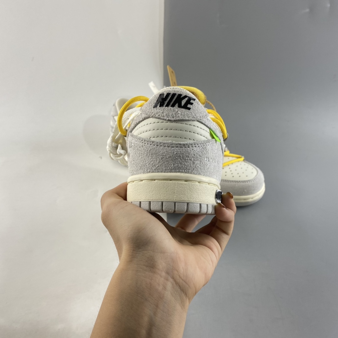 P360  Off-White x Nike SB Dunk Low”The 50”扣篮系列低帮经典百搭休闲运动板鞋 DJ0950-109