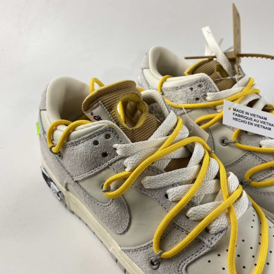 P360  Off-White x Nike SB Dunk Low”The 50”扣篮系列低帮经典百搭休闲运动板鞋 DJ0950-109