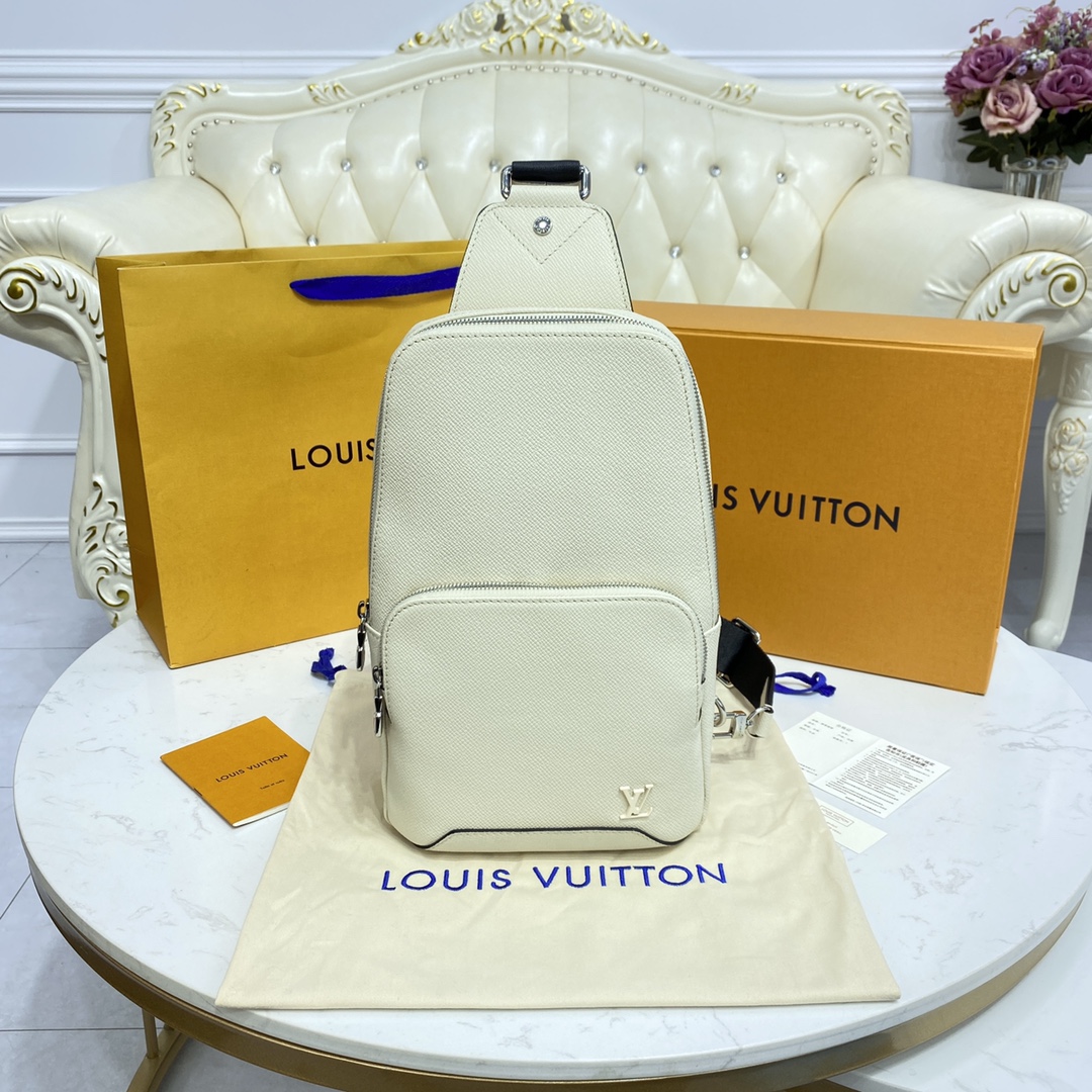 Louis Vuitton LV Avenue Shop
 Crossbody & Shoulder Bags Grey White M30801