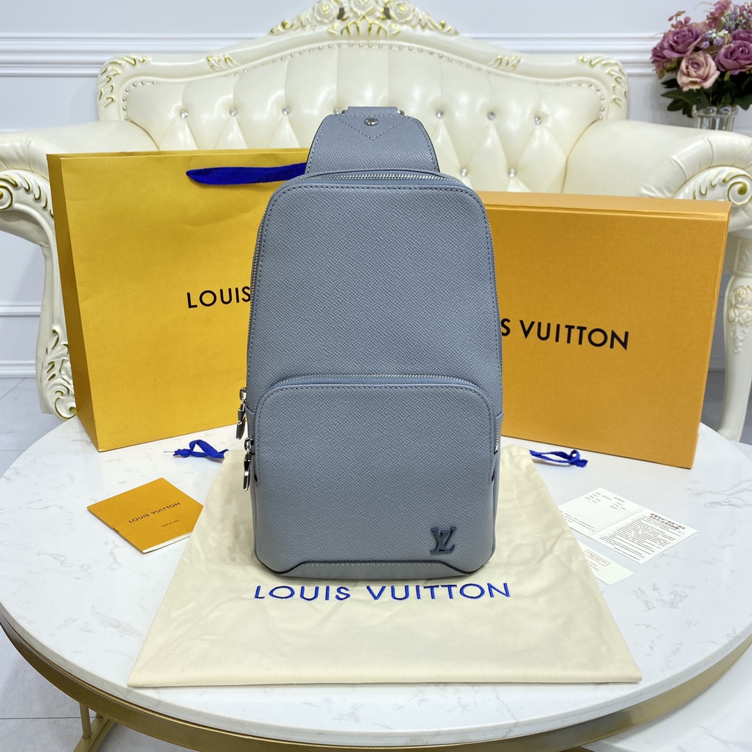 Louis Vuitton LV Avenue Crossbody & Shoulder Bags Grey White M30801
