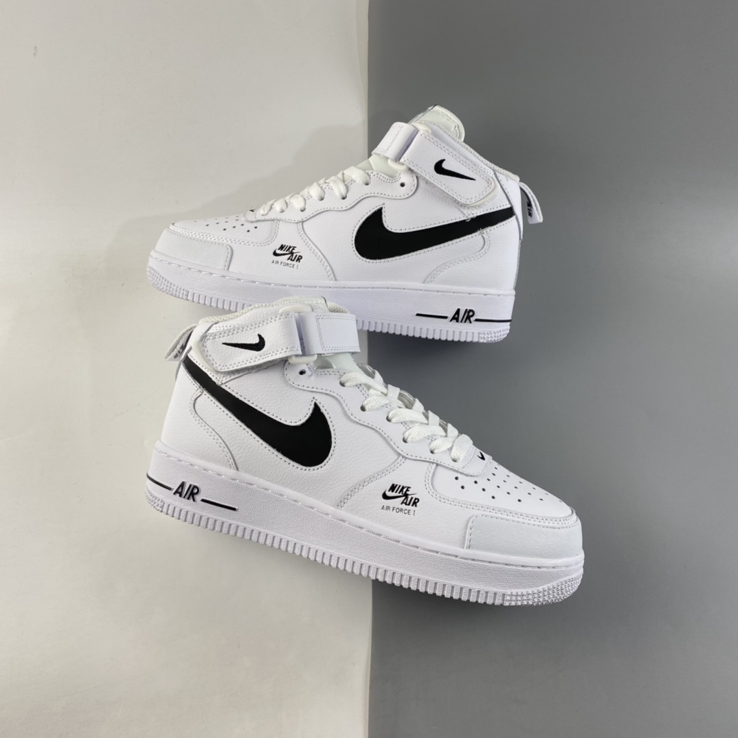 P240  NIKE Air Force 1 Mid Premium“Shadow grey” 空军一号板鞋 CV3039-108