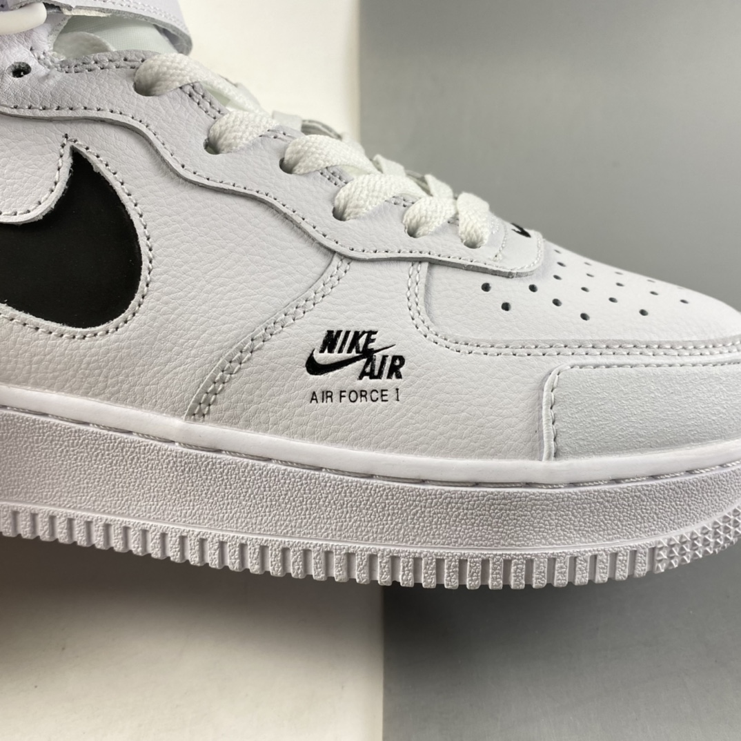 P240  NIKE Air Force 1 Mid Premium“Shadow grey” 空军一号板鞋 CV3039-108