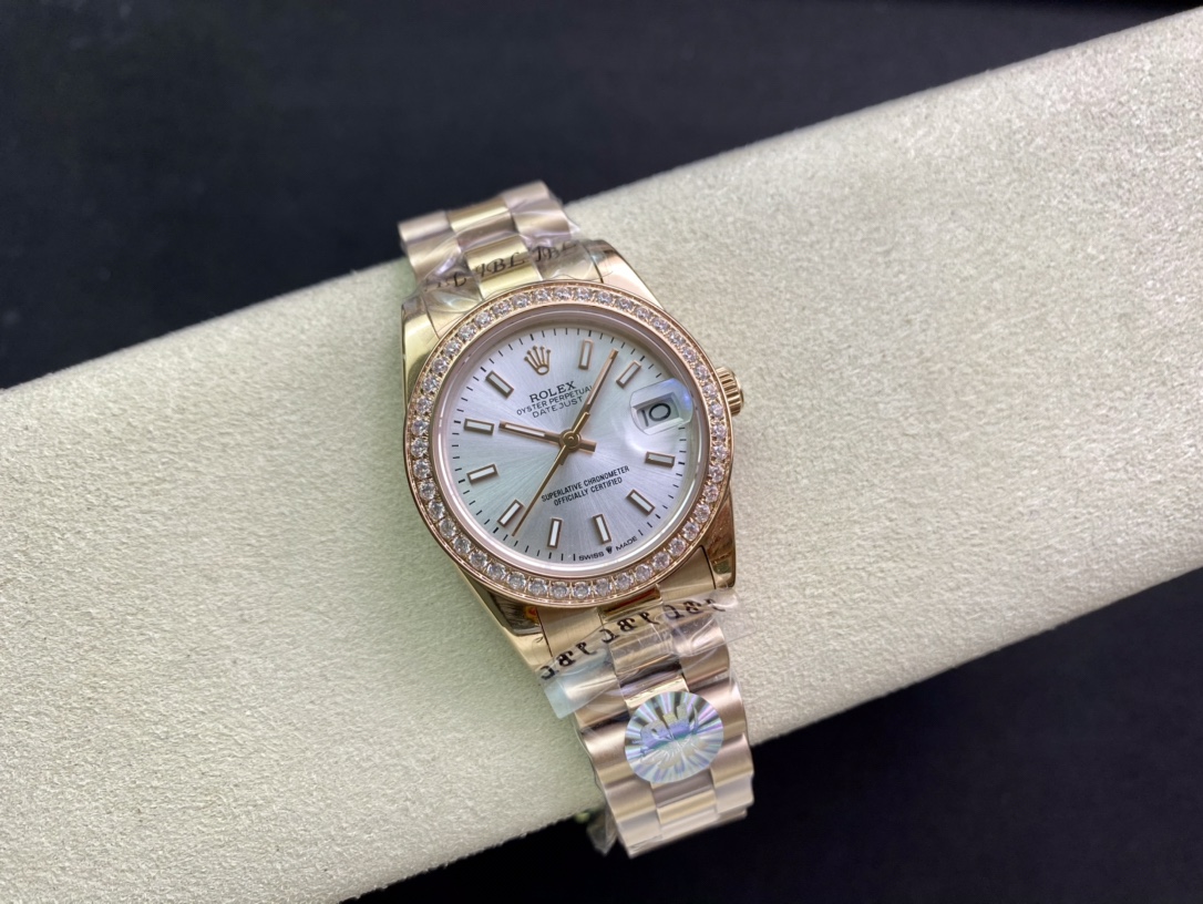 SK Factory 劳力士Rolex 日志型31mm 自動巻き女性用腕時計