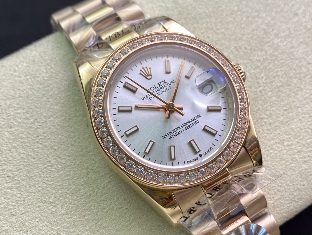 SK Factory 劳力士Rolex 日志型31mm 自動巻き女性用腕時計