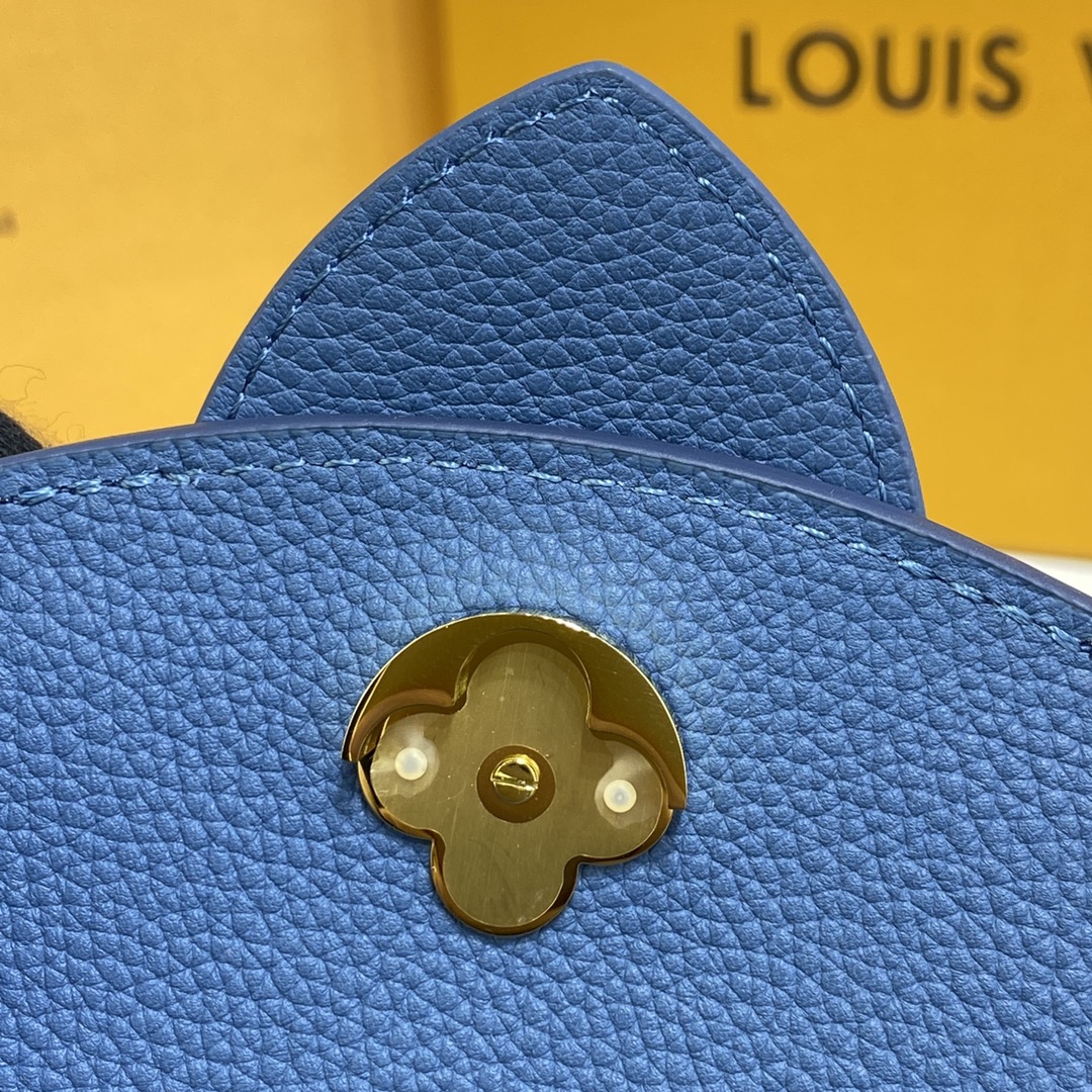 Replica Designer
 Louis Vuitton LV Pont 1:1
 Handbags Messenger Bags Black Blue Caramel Grey Lychee Pattern Calfskin Cowhide M58967