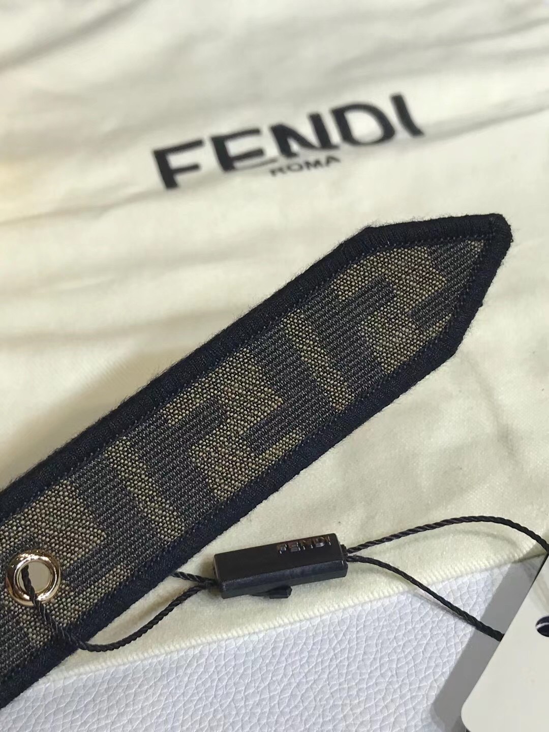 Fendi 五金做工精细 线条流畅 表面光滑 𝐙𝐏电镀工艺 香港通关【𝐇𝐀𝐀𝐒】 进口皮料