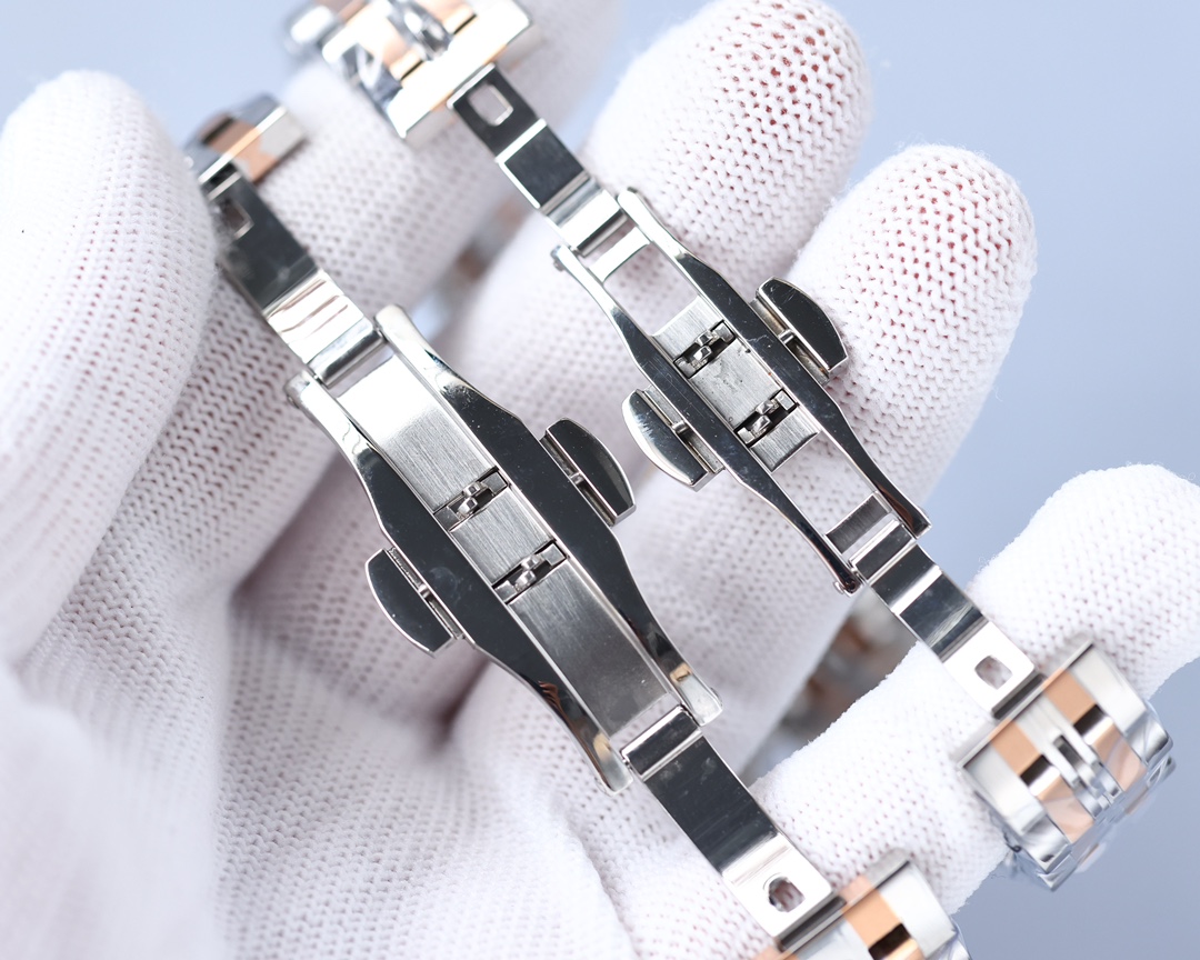 1995 White Rolex Couple Watch: Premium Materials, Swiss Engineering, Water Resistant, Stylish Sizes - 图片 9