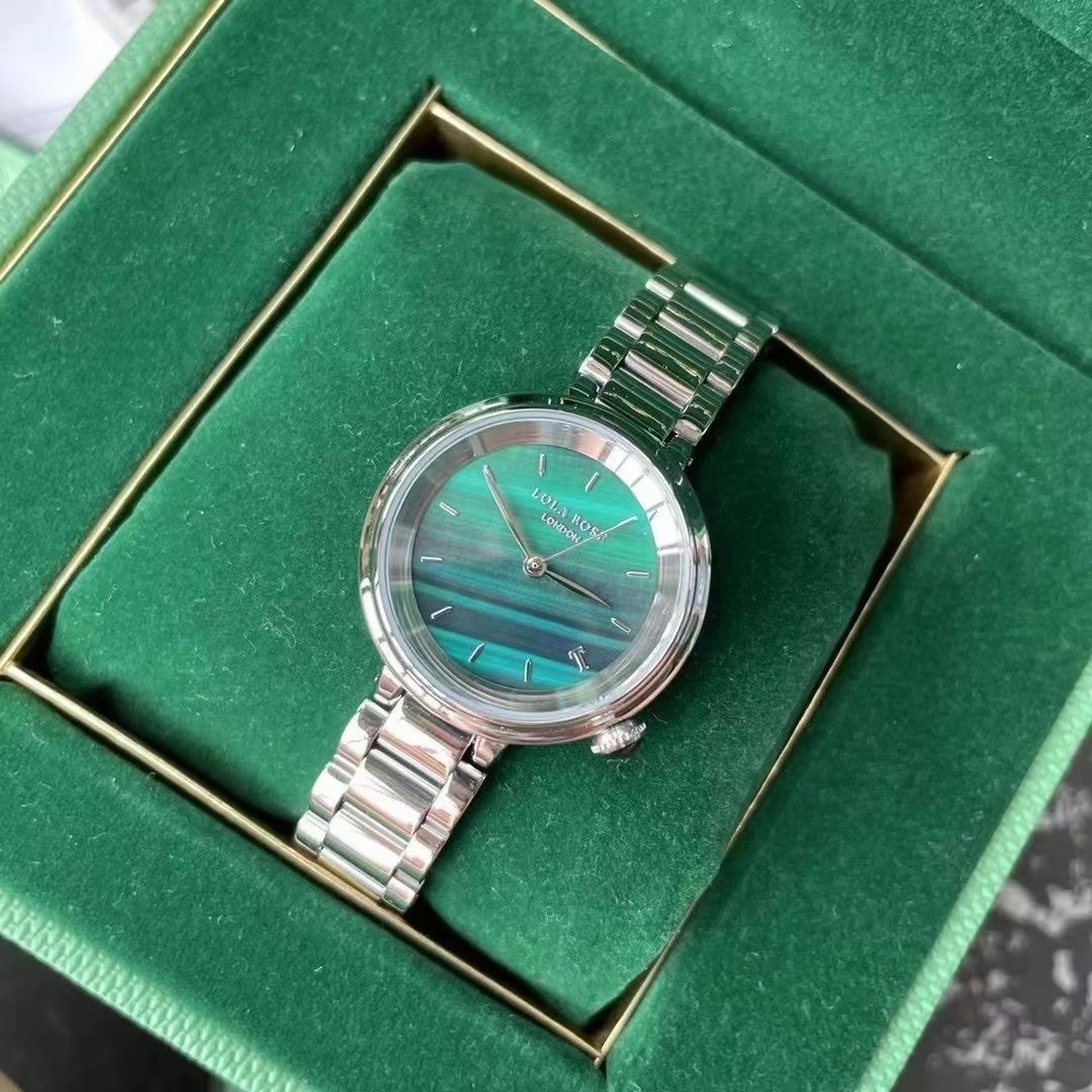 Trendy Green Watches: Laura’s Lola Rose Swiss Quartz Collection Highlighted. - 图片 6