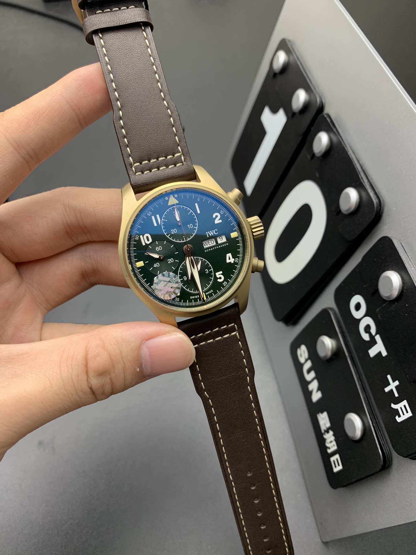 IWC 青铜飞计