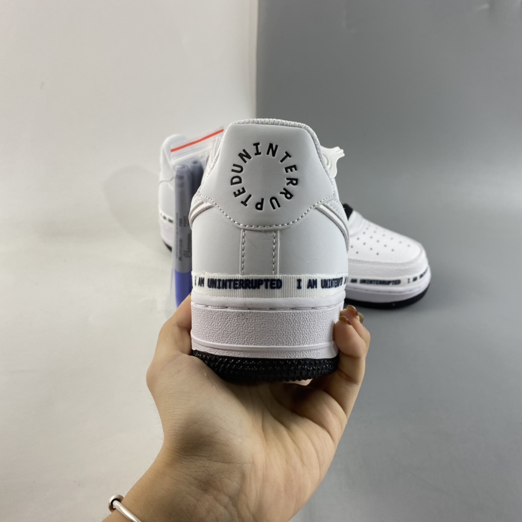 P240 NIKE Air Force 1’07 Low x Uniterrupted 运动板鞋 352267-801