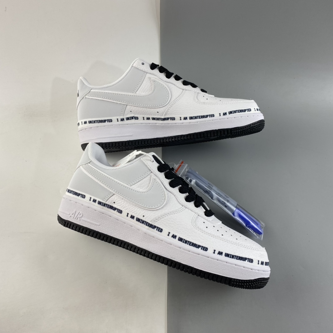 P240 NIKE Air Force 1’07 Low x Uniterrupted 运动板鞋 352267-801