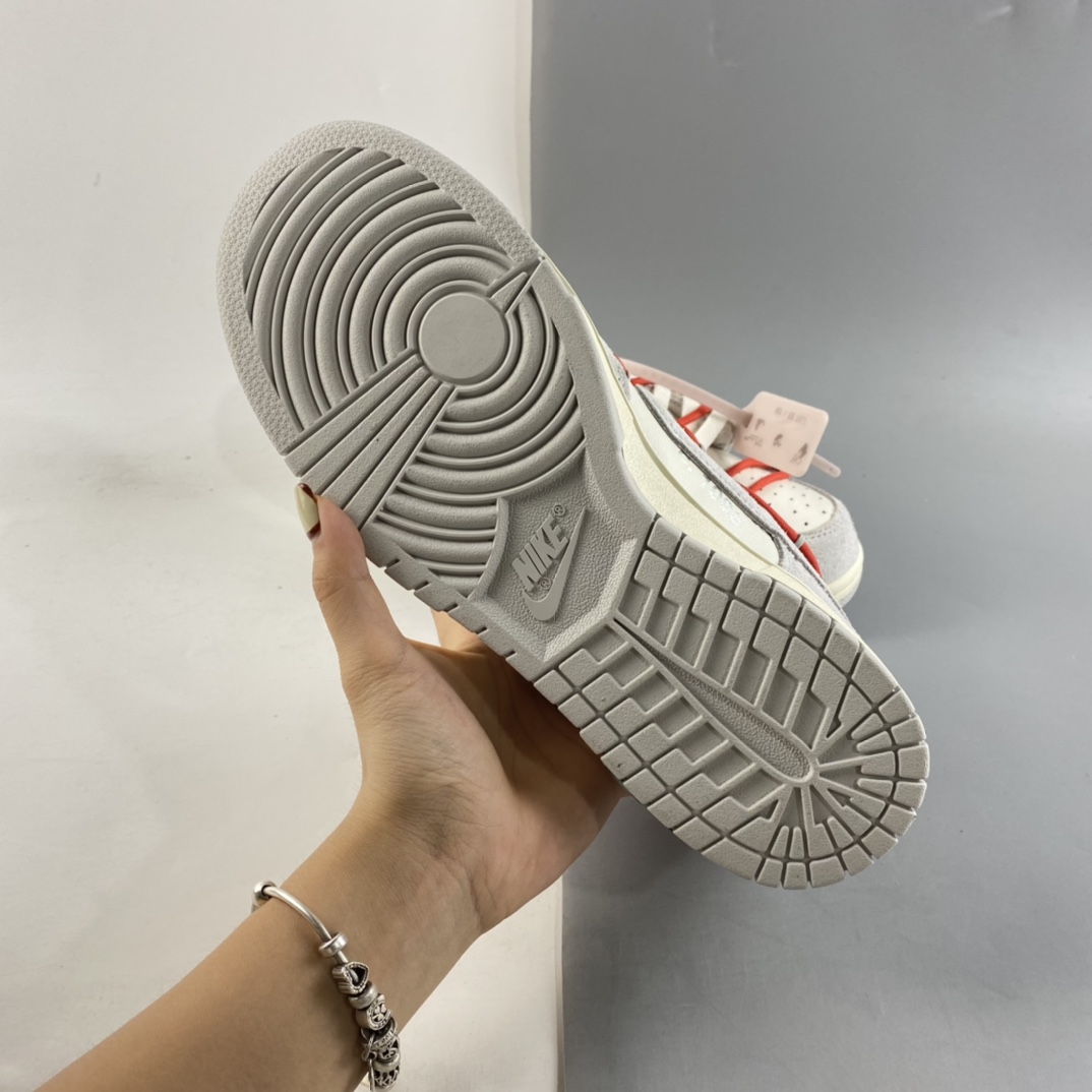 P360  Off-White x Nike SB Dunk Low”The 50”扣篮系列低帮经典百搭休闲运动板鞋 DJ0950-118