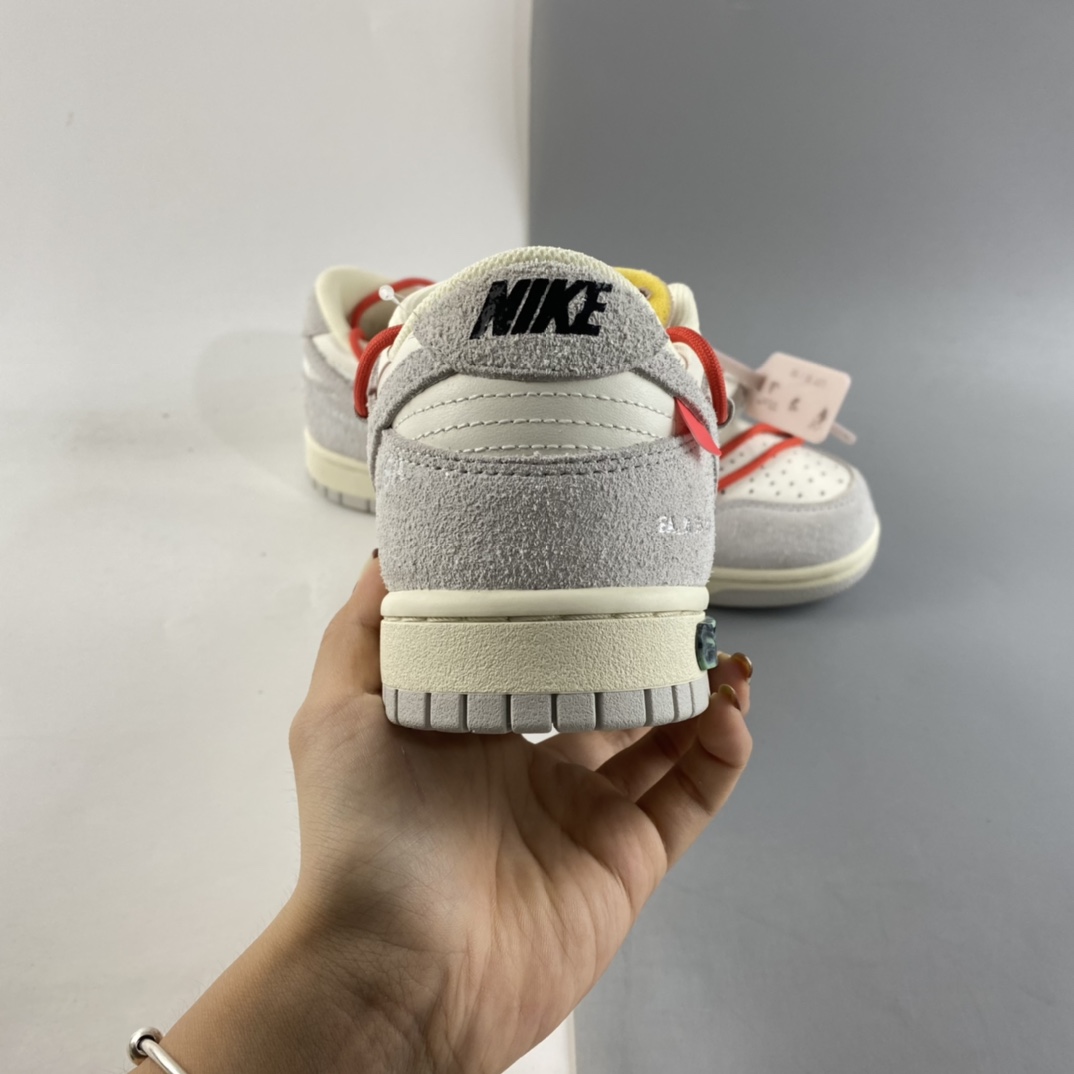 P360  Off-White x Nike SB Dunk Low”The 50”扣篮系列低帮经典百搭休闲运动板鞋 DJ0950-118
