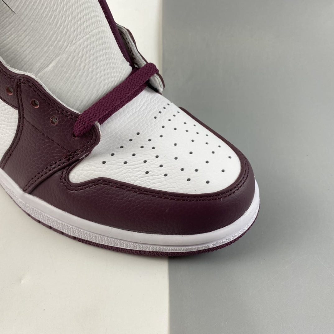 P280  Air Jordan 1 Retro High OG“Bordeaux”AJ1 乔1篮球鞋 555088-611
