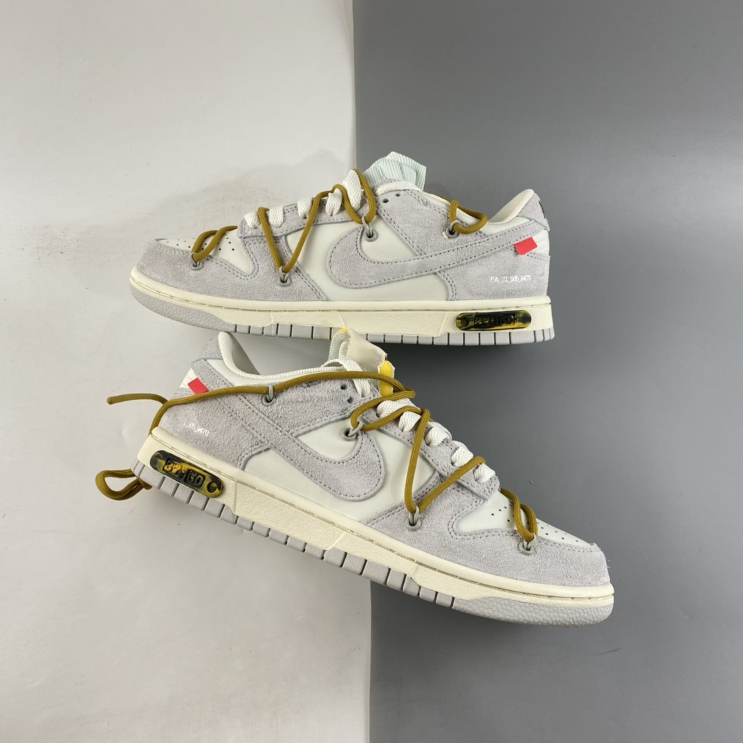 P380  Off-White x Nike SB Dunk Low”The 50”扣篮系列板鞋 DJ0950-105