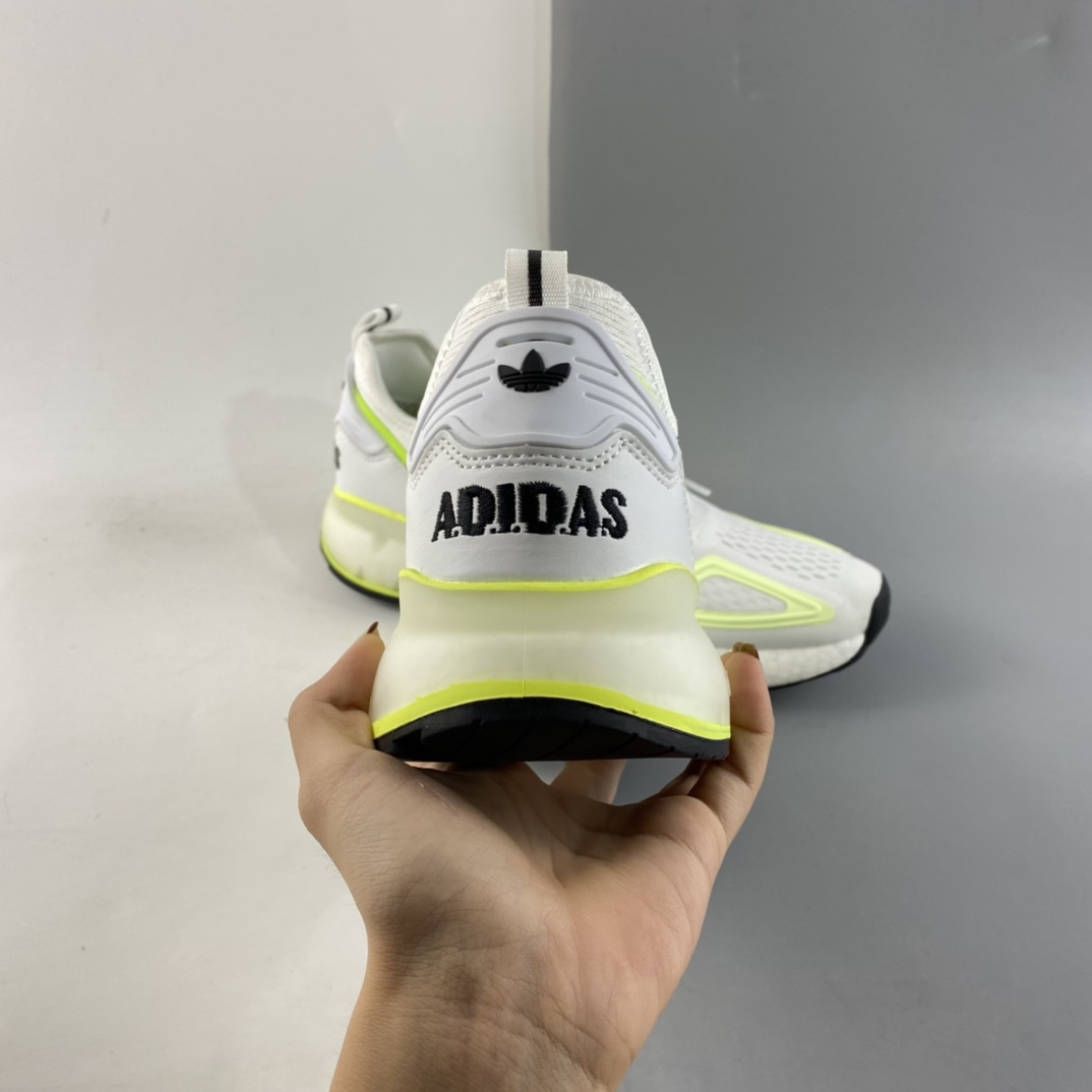 P190  Ad ZX 2K Boost 网纱针织呼吸面套脚休闲运动慢跑鞋 GY2630